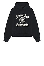 Fear of God ESSENTIALS Heavy Fleece Vintage Shrunken Hoodie in