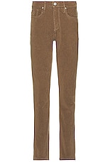FRAME L'homme Slim Jean in Dark Camel, view 1, click to view large image.