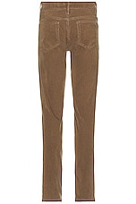 FRAME L'homme Slim Jean in Dark Camel, view 2, click to view large image.