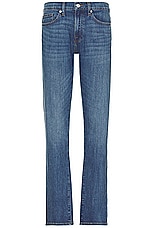 FRAME L'homme Slim Denim Jean in Blue Hills, view 1, click to view large image.