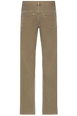 FRAME The Straight Jean in Light Brown, view 2, click to view large image.