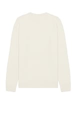 FRAME Cashmere Sweater in Cream, view 2, click to view large image.