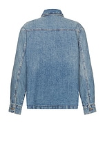 FRAME Denim Shirt Jacket in Frequency, view 2, click to view large image.