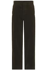 FRAME Pants in Dark Olive, view 1, click to view large image.