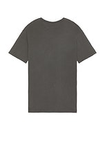 FRAME Relaxed Tee in Washed Anthracite, view 2, click to view large image.