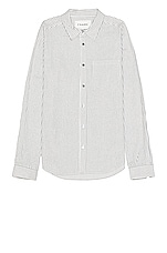 FRAME Classic Shirt in Stripe, view 1, click to view large image.