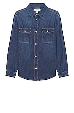 FRAME Denim Shirt in California, view 1, click to view large image.