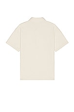 FRAME Duo Fold Polo in White Canvas, view 2, click to view large image.