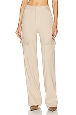 FRAME Cargo Pant in Sand, view 1, click to view large image.