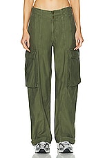 FRAME Wide Leg Cargo Pant in Poblano, view 1, click to view large image.