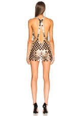 FANNIE SCHIAVONI Cara Dress in Silver, view 3, click to view large image.