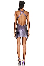 FANNIE SCHIAVONI Ella Dress 2.0 in Purple, view 3, click to view large image.