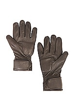 Fear of God Driver Gloves in Moose, view 2, click to view large image.