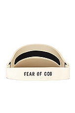 Fear of God Visor in Taupe, view 2, click to view large image.
