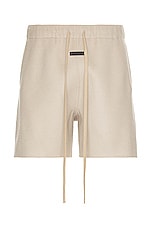 Fear of God Eternal Short in Dusty Beige, view 1, click to view large image.