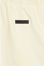 Fear of God Sweatshort in Lemon Cream, view 3, click to view large image.