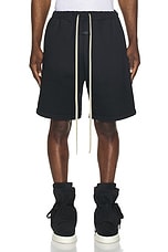 Fear of God Sweatshort in Black, view 4, click to view large image.