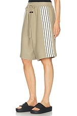 Fear of God Side Stripe Relaxed Short in Dune, view 3, click to view large image.