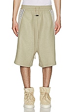Fear of God Side Stripe Relaxed Short in Dune, view 5, click to view large image.