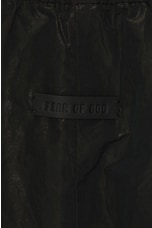 Fear of God Wrinkled Polyester Running Short in Black, view 4, click to view large image.