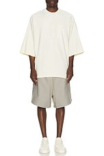 Fear of God Relaxed Short in Dove Grey, view 5, click to view large image.