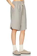 Fear of God Relaxed Short in Dove Grey, view 2, click to view large image.