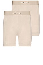 Fear of God 2 Pack Boxer Brief in Cement | FWRD