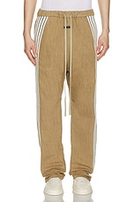 Fear of God Denim Stripe Forum Pant in Deer, view 4, click to view large image.