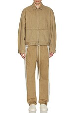 Fear of God Denim Stripe Forum Pant in Deer, view 6, click to view large image.