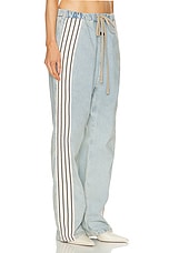 Fear of God Denim Stripe Forum Pant in Light Indigo, view 2, click to view large image.