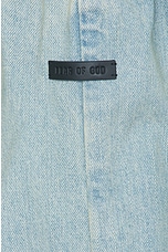 Fear of God Denim Stripe Forum Pant in Light Indigo, view 4, click to view large image.