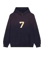 Fear of God 7 Hoodie in Vintage Navy, view 1, click to view large image.