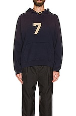 Fear of God 7 Hoodie in Vintage Navy, view 3, click to view large image.