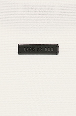 Fear of God Eternal Sweater in Cream, view 4, click to view large image.