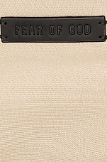 Fear of God Eternal Hoodie in dusty beige, view 3, click to view large image.