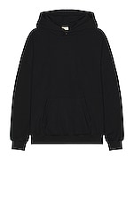 Fear of God Eternal Hoodie in Black, view 1, click to view large image.