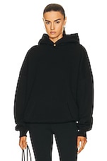 Fear of God Eternal Hoodie in Black, view 1, click to view large image.