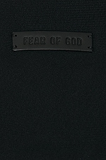 Fear of God Eternal Hoodie in Black, view 4, click to view large image.