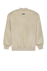 Fear of God Eternal Crewneck Sweater in Dusty Beige, view 2, click to view large image.