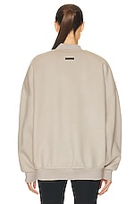 Fear of God Eternal Crewneck Sweater in Dusty Beige, view 3, click to view large image.
