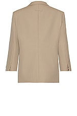 Fear of God Eternal California Blazer Jacket in Dusty Beige, view 2, click to view large image.