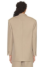 Fear of God Eternal California Blazer Jacket in Dusty Beige, view 4, click to view large image.