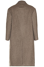 Fear of God Eternal Overcoat Jacket in Grey Heather, view 2, click to view large image.