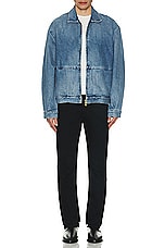 Fear of God 8th Denim Jacket in Medium Indigo, view 5, click to view large image.