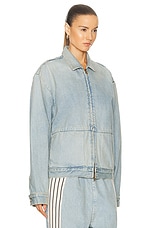 Fear of God 8th Denim Jacket in Light Indigo, view 3, click to view large image.