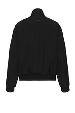 Fear of God Wool Cotton Bomber in Black, view 2, click to view large image.