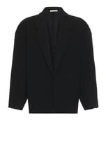 Fear of God Double Wool 8th California Blazer in Black, view 1, click to view large image.