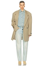 Fear of God California Blazer in Dune, view 6, click to view large image.