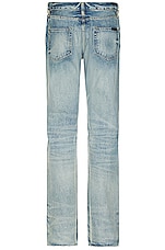 Fear of God Eternal Denim Pant in 5 Year Indigo, view 2, click to view large image.