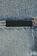 Fear of God Eternal Denim Pant in 5 Year Indigo, view 4, click to view large image.